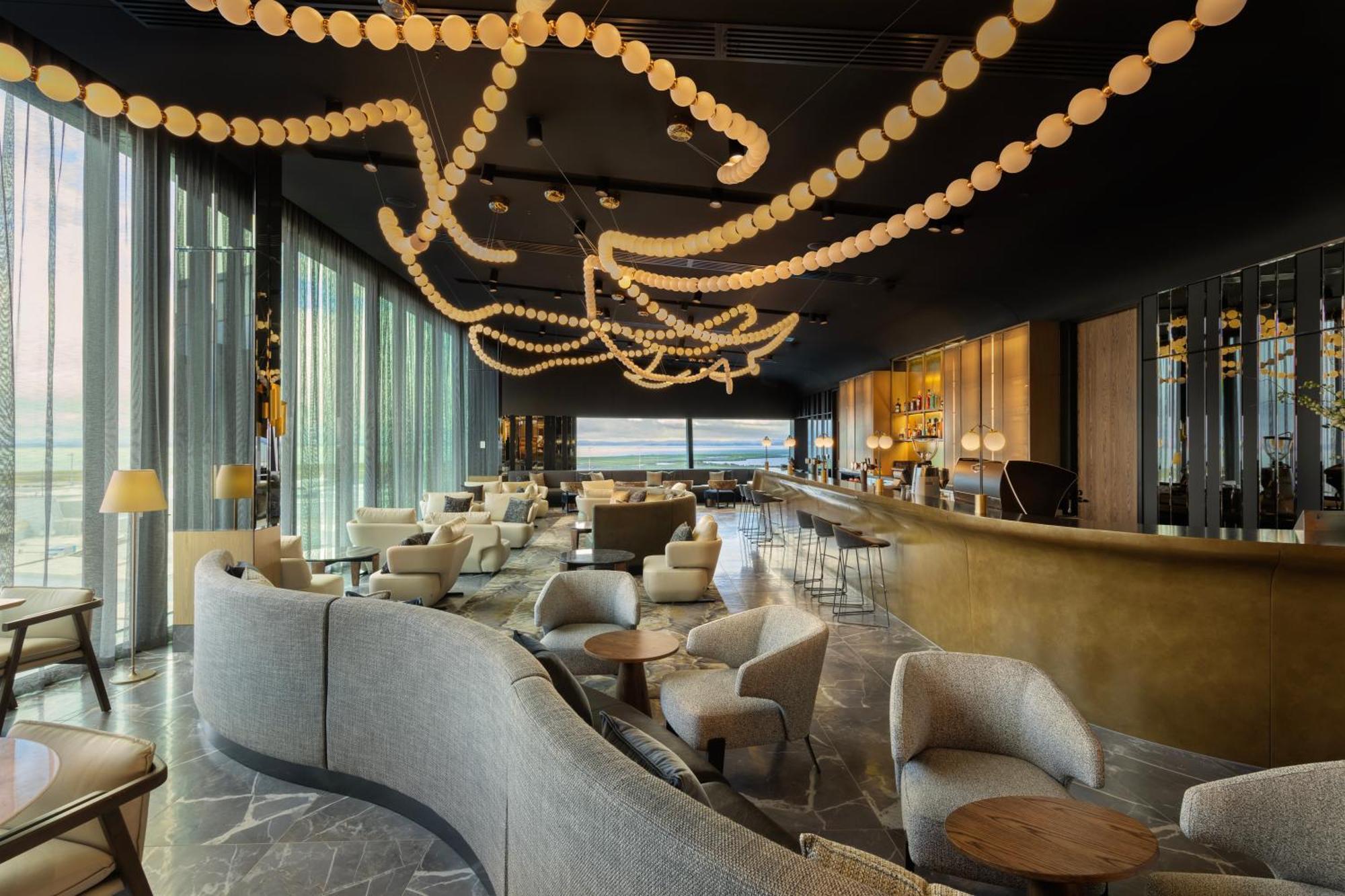 Pullman Auckland Airport Hotel Eksteriør billede The lounge at the airport